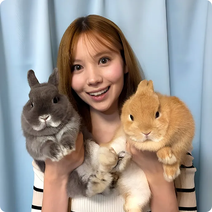 いっしょがいいよね Vol.18 ホワイトヘッド ニコラさん | またうさぎと暮らしたい！「ペットのおうち」での出会い
