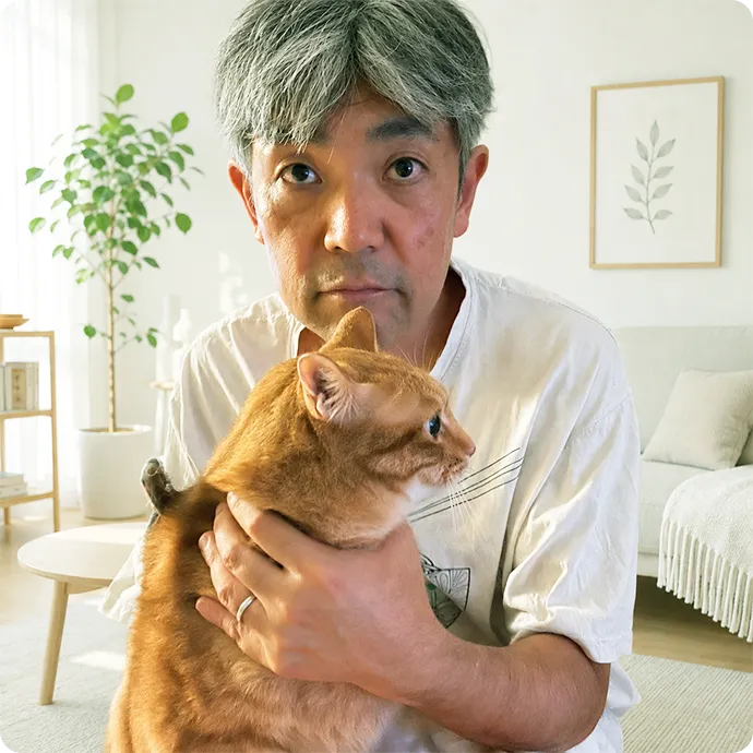 いっしょがいいよね Vol.20 【ネスレ社員編】田代 武志さん | 嫌なことがあった日も、癒される