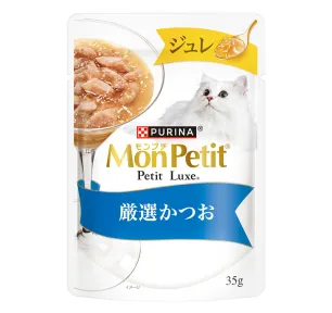 モンプチ プチリュクス ジュレ 厳選かつおのパウチ